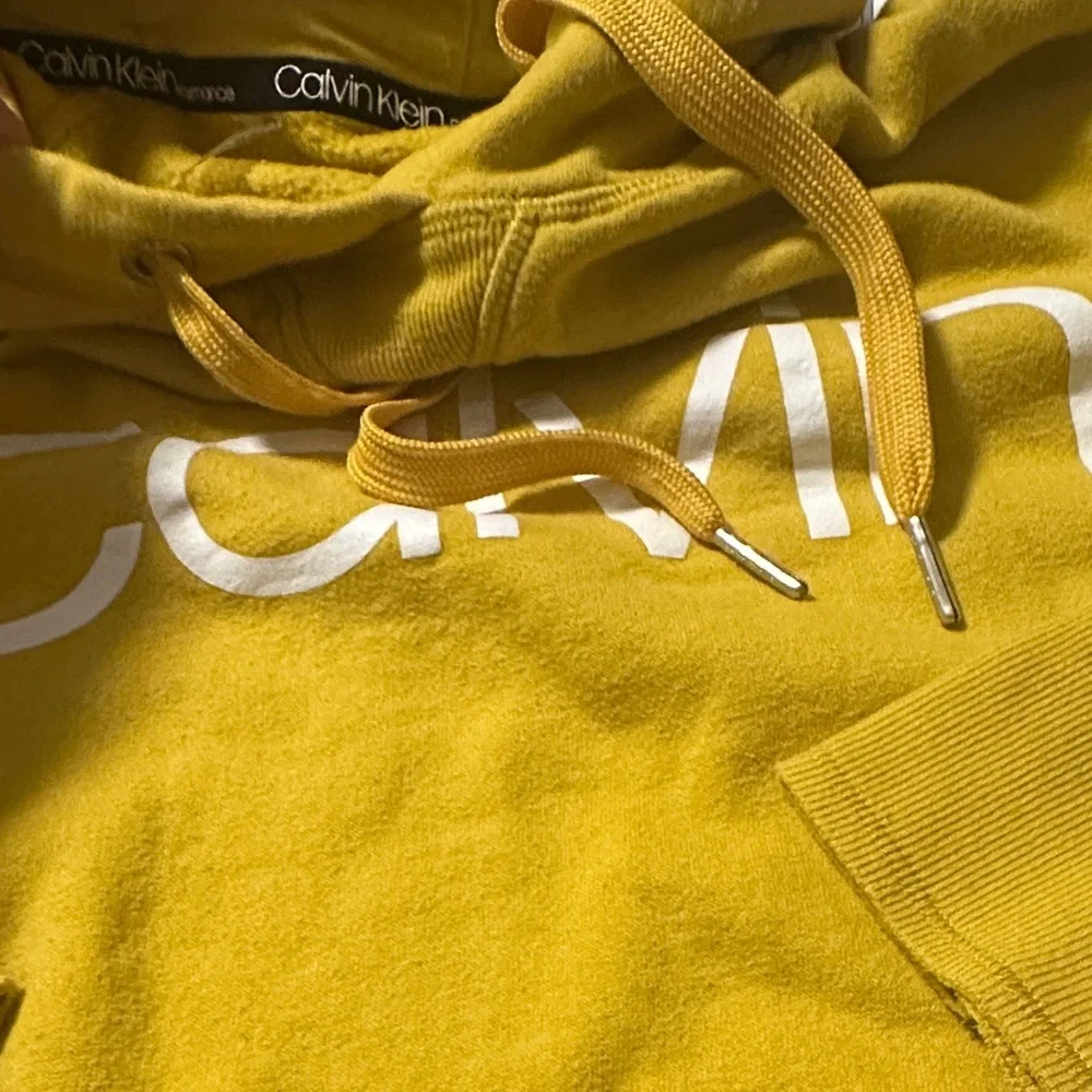Calvin Klein mustard yellow